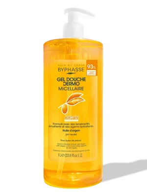 Byphasse micelární sprchový gel s arganovým olejem 1000 ml Rychlé Dodání