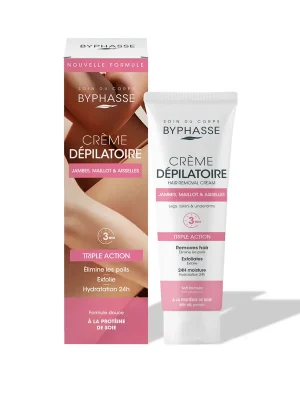 Super Cena Byphasse Silk Protein depilační krém s hedvábnými proteiny 125 ml