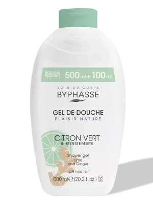 Rychlé Dodání Byphasse sprchový gel limetka a zázvor 600 ml