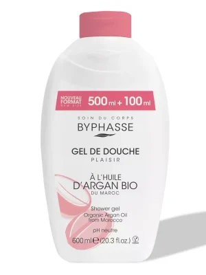 Byphasse sprchový gel s bio arganovým olejem 600 ml Vrácení Zdarma
