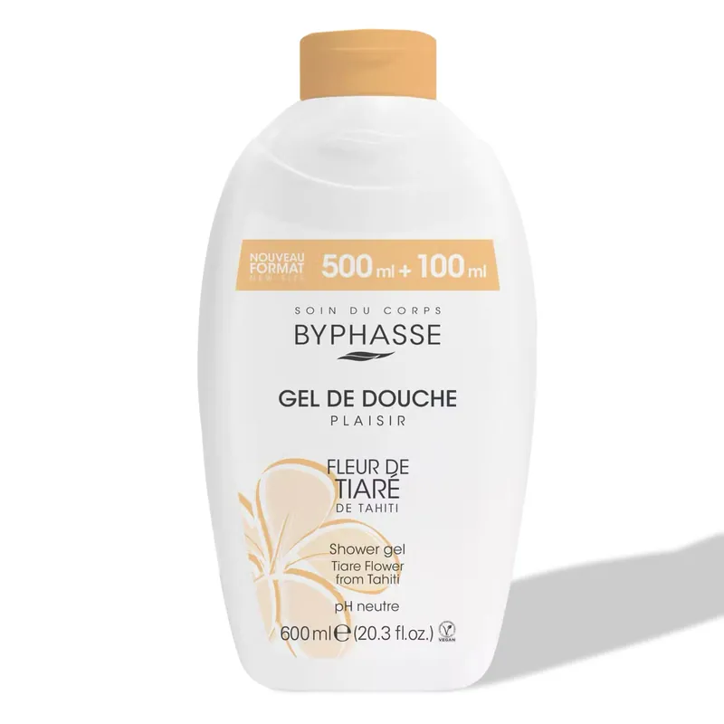 Cenová Bomba Byphasse sprchový gel Tahiti Tiare Flower 600 ml