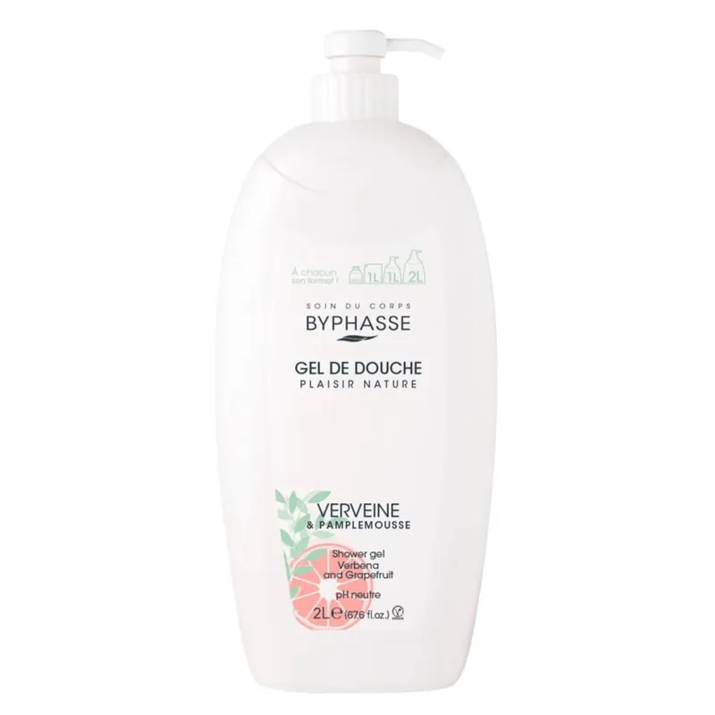 Kup Teď Byphasse sprchový gel verbena a grapefruit 2000 ml