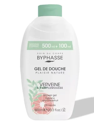 Nakupujte Hned Byphasse sprchový gel verbena a grapefruit 600 ml