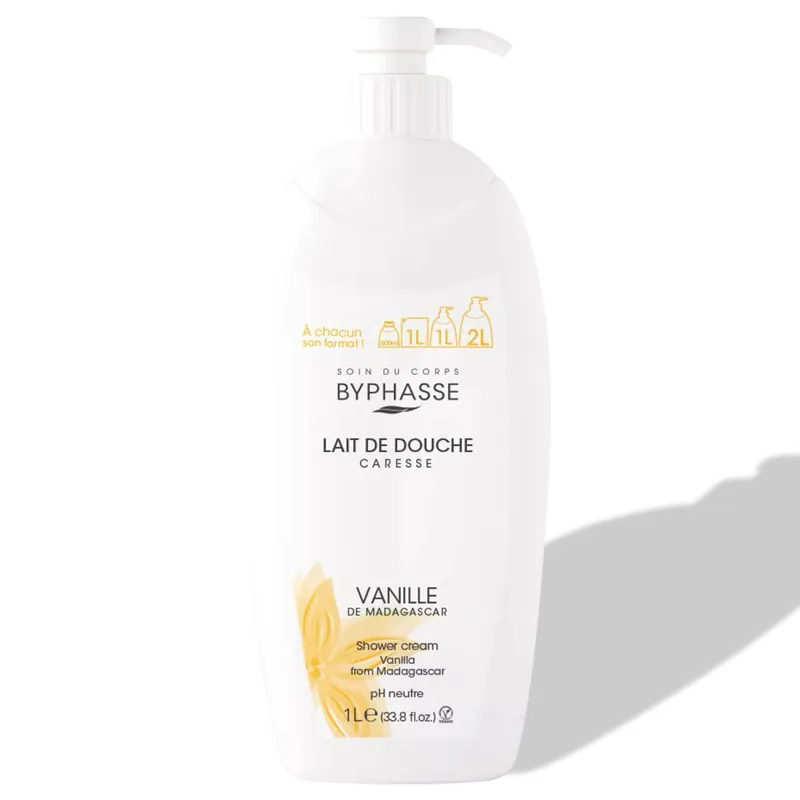 Byphasse sprchový krém madagaskarská vanilka 1000 ml Cenová Bomba