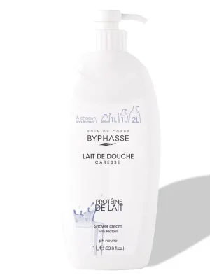 Byphasse sprchový krém mléčné proteiny 1000 ml Nejlepší Cena