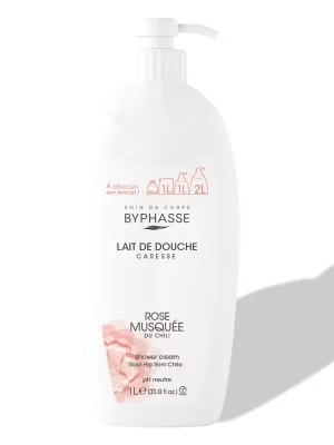 Byphasse sprchový krém šípkový olej 1000 ml Výhodná Nabídka
