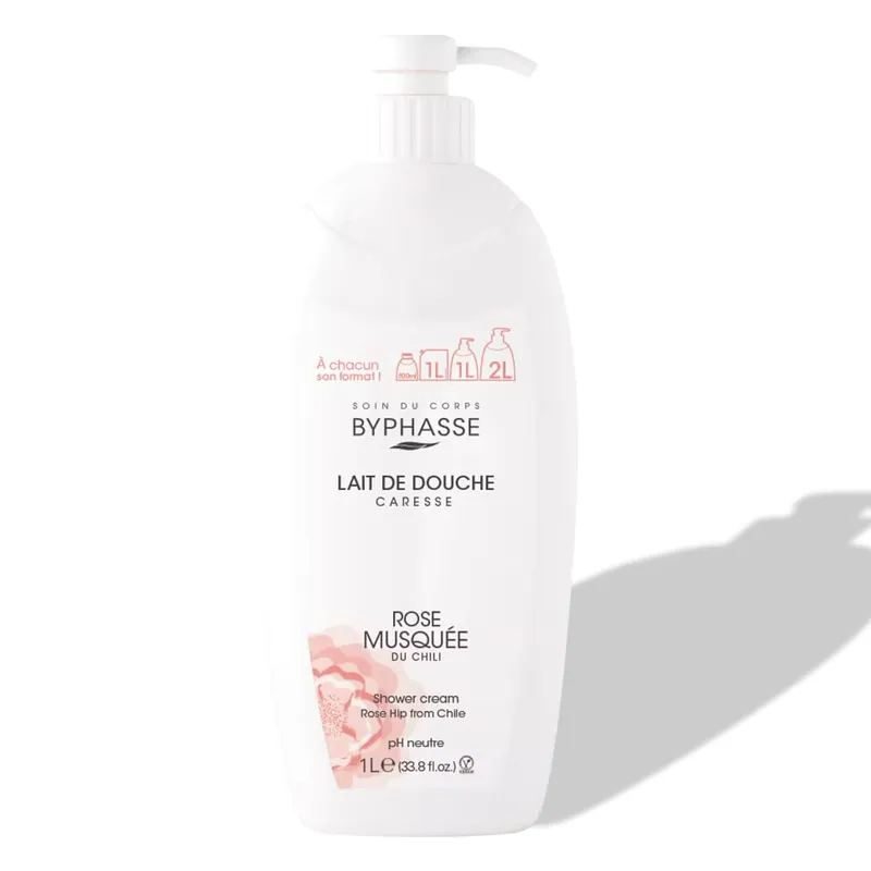 Byphasse sprchový krém šípkový olej 1000 ml Výhodná Nabídka