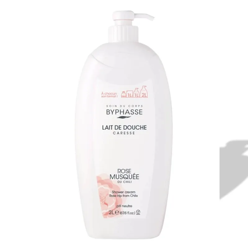 Byphasse sprchový krém šípkový olej 2000 ml Doprava Zdarma