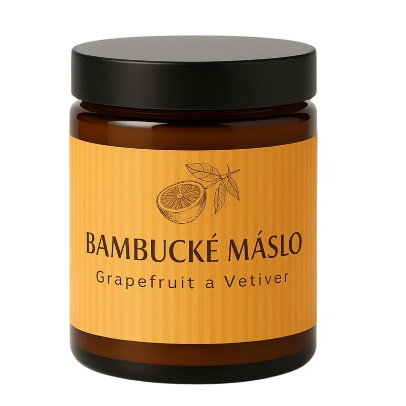 Farm.inc Šlehané bambucké máslo Grapefruit a vetiver 180 ml Dokud Zásoby Vydrží