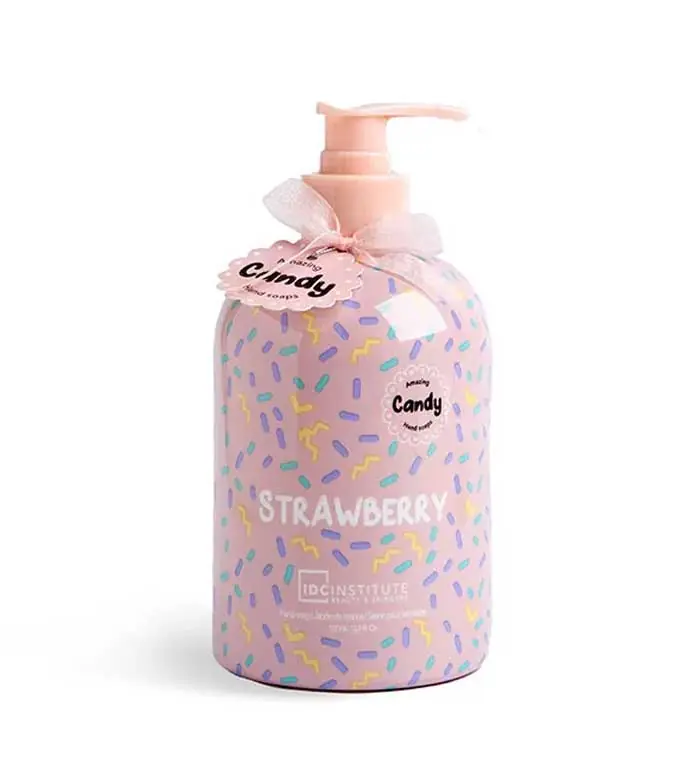 Nová Kolekce IDC Candy Strawberry tekuté mýdlo na ruce 500 ml
