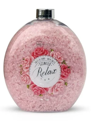 Originální IDC Relax Rose koupelová sůl s vůní růže 900 g
