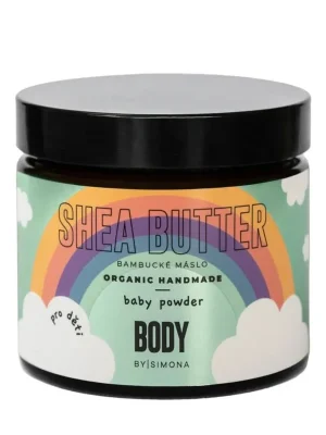 Aktuální Body by Simona Baby Powder bambucké máslo pro děti 250 ml