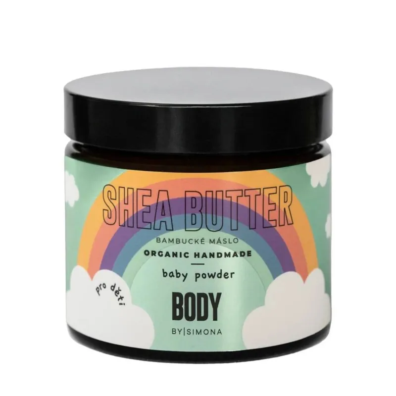 Aktuální Body by Simona Baby Powder bambucké máslo pro děti 250 ml