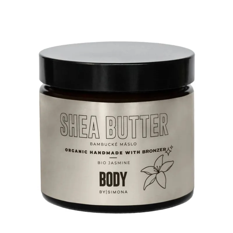 Nízká Cena Body by Simona Bio Jasmine bambucké máslo pro oslnivý lesk 250 ml