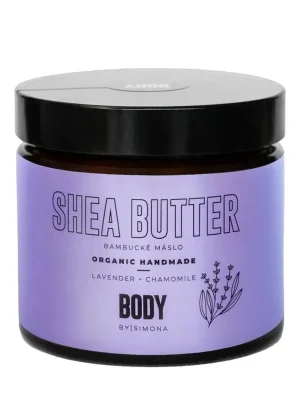 Body by Simona Lavender bambucké máslo pro zklidnění pokožky 250 ml Tovární Cena