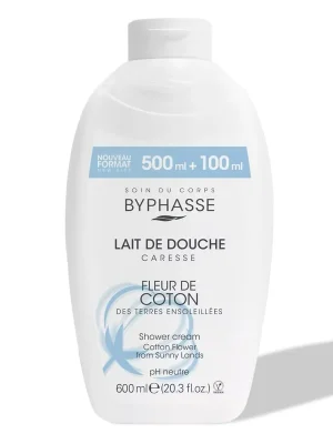 Byphasse sprchový krém bavlníkový květ 600 ml Rychlé Dodání
