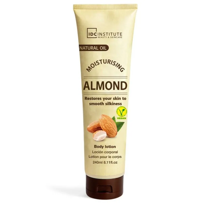 Hit Sezóny IDC Natural Oil tělový krém s mandlovým olejem 240 ml