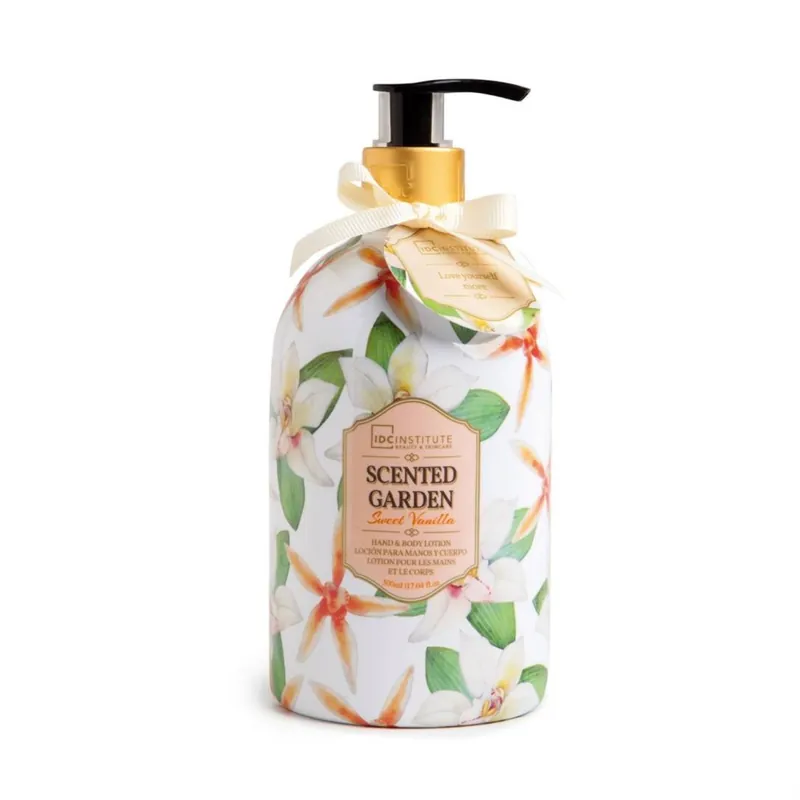 Finální Výprodej IDC Scented Garden krém na ruce a tělo vanilka 500 ml