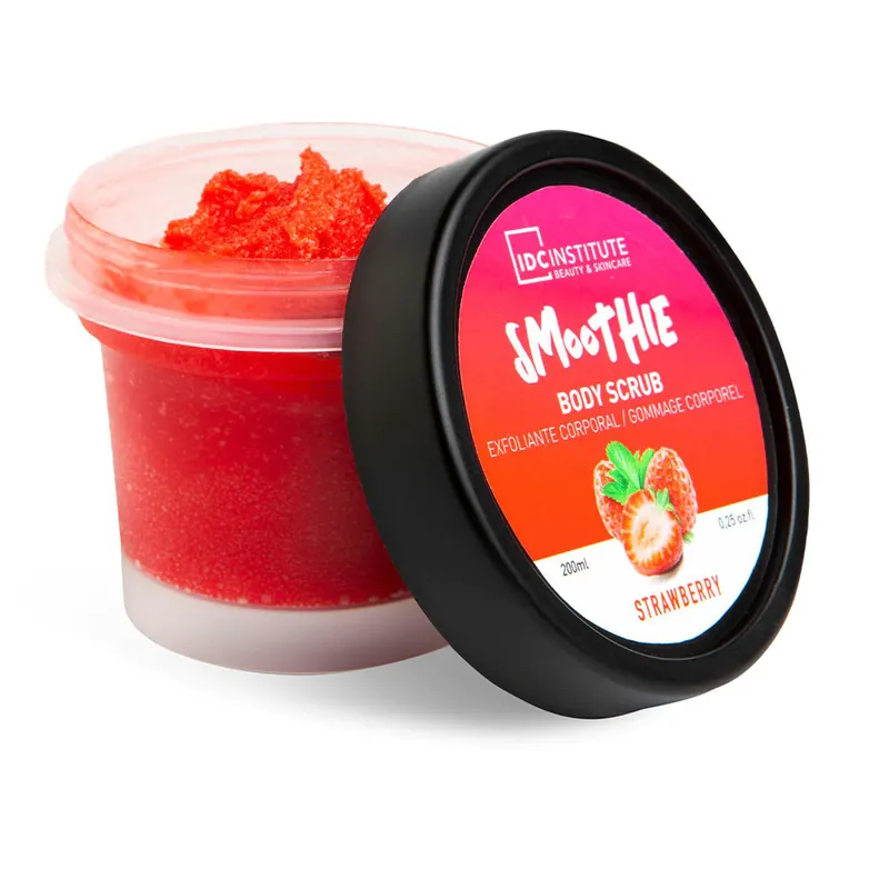 Top Prodej IDC Smoothie Body Scrub tělový peeling jahoda 200 ml