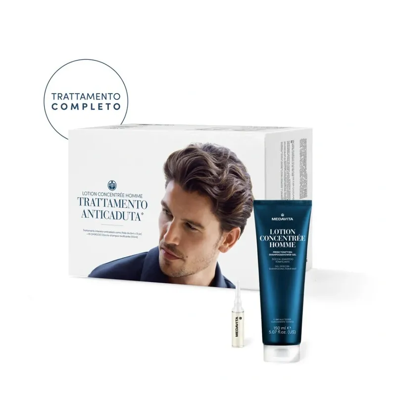 Medavita Lotion Concentrée Homme kosmetická sada proti padání vlasů Objednat Nyní