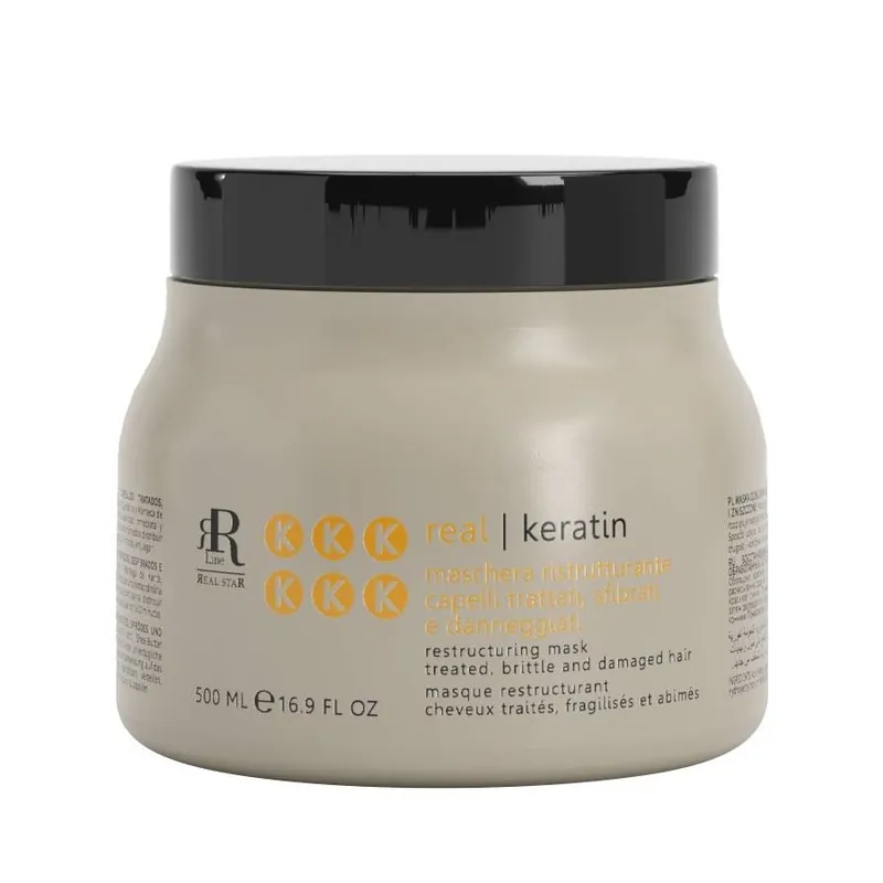 RR Keratin Star maska pro poškozené vlasy 500 ml Nejlepší Volba