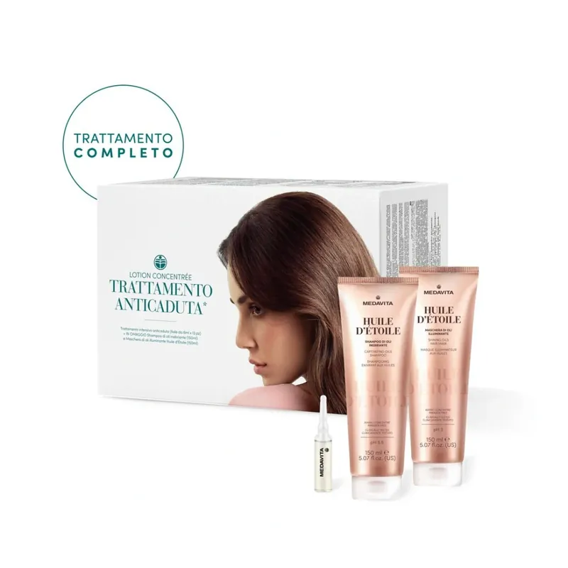 Medavita Lotion Concentrée kosmetická sada proti padání vlasů Levný