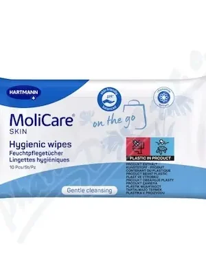 MoliCare Skin Hygienické ubrousky 10ks Akce