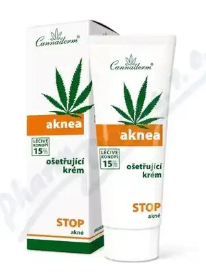 Cannaderm Aknea ošetřující krém 75g Víkendová Akce