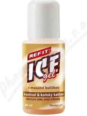 Refit Ice gel Kostival&Koňský kaštan roll-on 80ml Horká Nabídka
