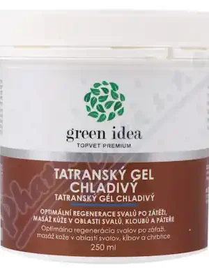 Green idea Tatranský gel chladivý 250ml Koupit Online