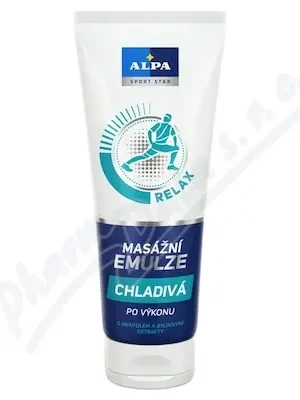 Alpa masážní emulze chladivá s mentolem 210ml Kup Teď