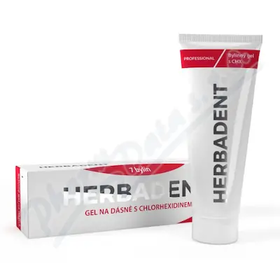 HERBADENT PROFES.bylin.gel na dásně s chlorhex.25g Hit Sezóny