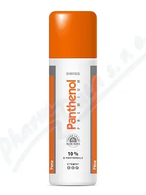 Panthenol 10% Swiss PREMIUM pěna 125+25ml zdarma Sezónní Sleva