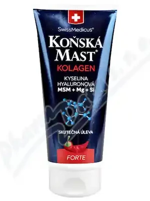 Objednat Nyní Swissmedicus Koňská mast kolagen forte hřej.200ml