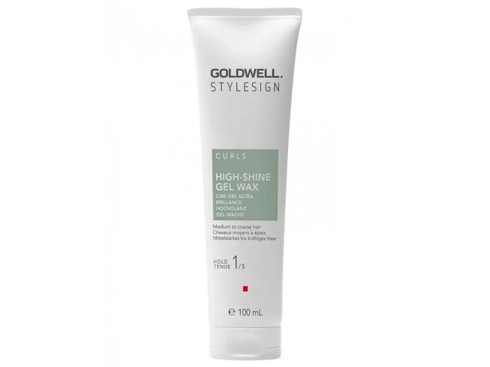 GOLDWELL StyleSign Curls High-Shine Gel Wax 100ml - gel pro lesk vlnitých a kudrnatých vlasů Sleva