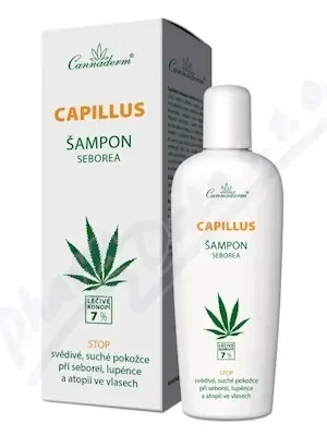 Cannaderm Capillus seborea šampon 150ml Zlevněný
