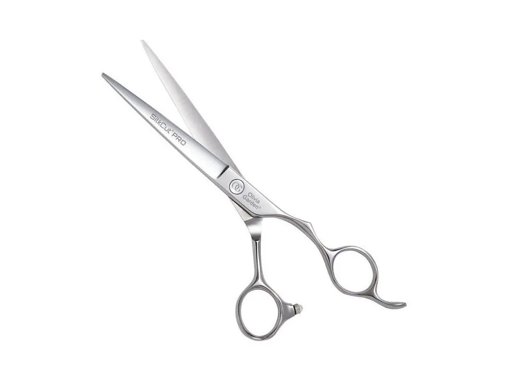 Víkendová Akce OLIVIA GARDEN SilkCut PRO Shear 6,5´ Silver - kadeřnické nůžky pro praváky