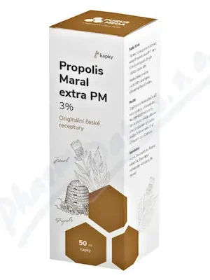 Nejprodávanější Propolis Maral extra PM 3% kapky 50ml
