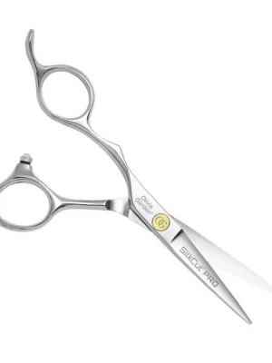 OLIVIA GARDEN SilkCut PRO Shear Left 5´ Silver - kadeřnické nůžky pro leváky Časově Omezené