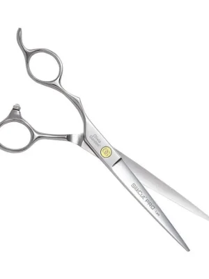 OLIVIA GARDEN SilkCut PRO Shear Left 6,5´ Silver - kadeřnické nůžky pro leváky Cenově Výhodný