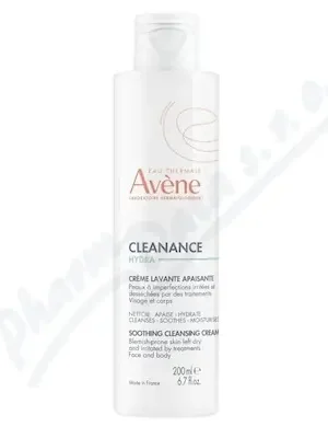 Dokud Zásoby Vydrží AVENE Cleanance Hydra Zklidňující mycí krém 200ml