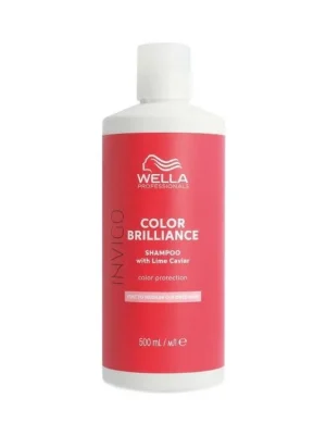 WELLA Invigo Brilliance Color Shampoo Fine Normal 500ml - šampon pro barvené vlasy Víkendová Akce