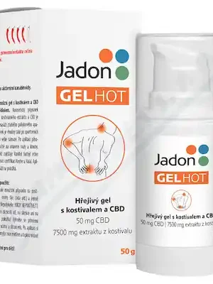 Finální Výprodej Jadon GEL HOT hřejivý gel s kostivalem a CBD 50g