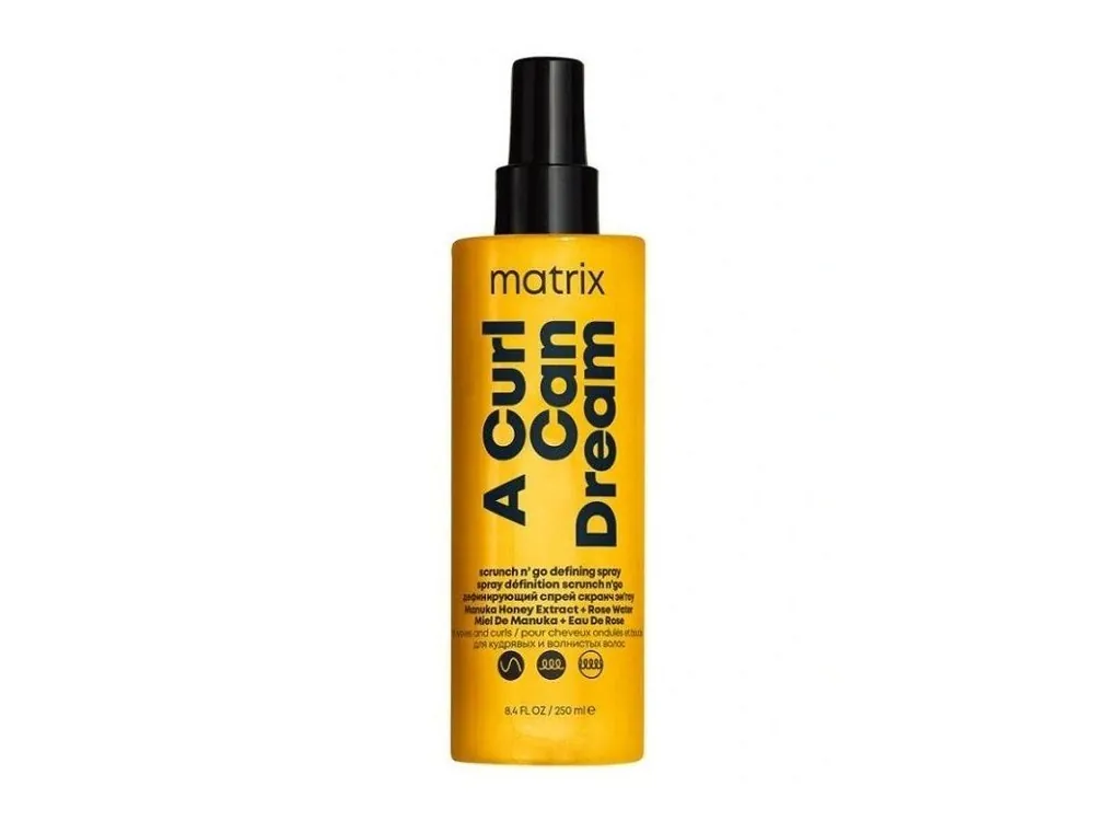 Značkový MATRIX Total Results A Curl Can Dream Scrunch N' Go 250ml - sprej pro vlnité vlasy