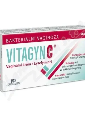 VITAGYN C vaginální krém s kyselým pH 30g Vysoce Kvalitní