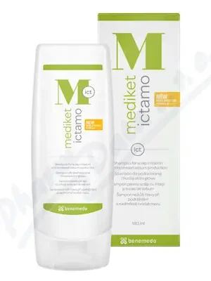 Mediket Ictamo šampon mastné lupy a seborea 180ml Nejlepší Cena