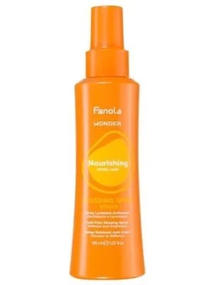 FANOLA Wonder Nourishing Glossing Spray 150ml - bezoplachový sprej pro suché a krepaté vlasy Akční Cena