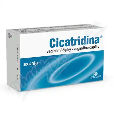 Oblíbený Cicatridina vaginální čípky 10x2g