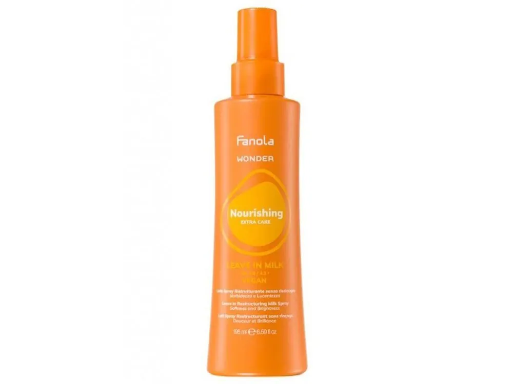 Must-Have FANOLA Wonder Nourishing Leave In Milk 195ml - bezoplachová péče na suché a krepaté vlasy