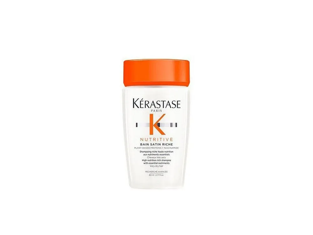 KÉRASTASE Nutritive Bain Satin Riche 80ml - vyživující šampon pro velmi suché vlasy Levný